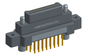 NK-2M4-031-158-JC00 - Nano-miniature D-shaped vertical plated through hole (PTH) board mount connector with mounting ears, 2 rows with 31 contacts, and no hardware. (Plug)