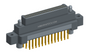 NK-2M4-051-155-JC00 - Nano-miniature D-shaped vertical plated through hole (PTH) board mount connector with mounting ears, 2 rows with 51 contacts, and no hardware. (Plug)