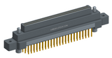 NK-2M5-091-138-JC00 - Nano-miniature D-shaped vertical plated through hole (PTH) board mount connector with mounting ears, 2 rows with 91 contacts, and no hardware. (Plug)