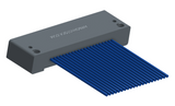 NM-142-021-261-00AA - Nano-miniature D-shaped I/O connector with mounting holes, 21 contacts, and no hardware.