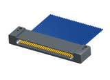NM-142-031-261-00AA - Nano-miniature D-shaped I/O connector with mounting holes, 31 contacts, and no hardware.