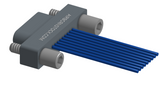 NM-112-009-161-JCAA - Nano-miniature D-shaped I/O connector with 9 contacts and captivated turning jackscrew hardware. (Plug)