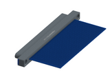 NM-112-051-161-THAA - Nano-miniature D-shaped I/O connector with 51 contacts and threaded holes for attachment hardware.