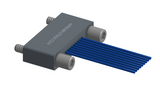 NM-122-009-261-JCAA - Nano-miniature D-shaped I/O connector with 9 contacts and captivated turning jackscrew hardware.