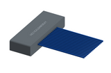 NM-122-015-261-00AA - Nano-miniature D-shaped I/O connector with 15 contacts and captivated turning jackscrew hardware.