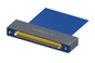 NM-122-025-261-THAA - Nano-miniature D-shaped I/O connector with 25 contacts and threaded holes for attachment hardware.