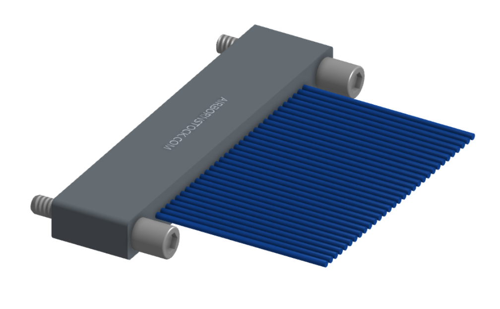 NM-122-031-261-JCAA - Nano-miniature D-shaped I/O connector with 31 contacts and captivated turning jackscrew hardware.