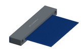 NM-122-037-261-THAA - Nano-miniature D-shaped I/O connector with 37 contacts and threaded holes for attachment hardware.