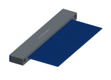 NM-124-051-261-THAA - Nano-miniature D-shaped I/O connector with 51 contacts and threaded holes for attachment hardware.