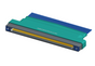 NM-165-051-261-THAA - Nano-miniature D-shaped I/O connector with factory installed backshell andwith 51 contacts and threaded holes for attachment hardware.