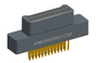 NM-214-025-125-0000 - Nano-miniature D-shaped straddle mount flex circuit board mount connector, 2 rows with 25 contacts, and no hardware. (Plug)