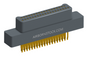 NM-214-037-128-0000 - Nano-miniature D-shaped straddle mount flex circuit board mount connector, 2 rows with 37 contacts, and no hardware. (Plug)
