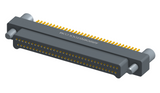 NM-212-065-128-JC00 - Nano-miniature D-shaped straddle mount flex circuit board mount connector, 2 rows with 65 contacts, and no hardware. (Plug)