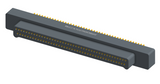 NM-212-085-128-0000 - Nano-miniature D-shaped straddle mount flex circuit board mount connector, 2 rows with 85 contacts, and no hardware. (Plug)