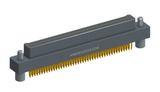 NM-212-085-125-JC00 - Nano-miniature D-shaped straddle mount flex circuit board mount connector, 2 rows with 85 contacts, and no hardware. (Plug)