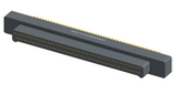 NM-213-091-125-0000 - Nano-miniature D-shaped straddle mount flex circuit board mount connector, 2 rows with 91 contacts, and no hardware. (Plug)