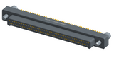 NM-213-091-128-JC00 - Nano-miniature D-shaped straddle mount flex circuit board mount connector, 2 rows with 91 contacts, and no hardware. (Plug)