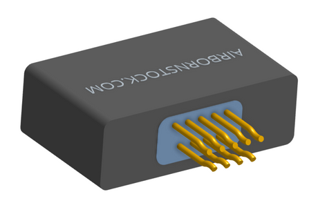 NM-225-009-228-0000 - Nano-miniature D-shaped straddle mount flex circuit board mount connector with mounting holes, 2 rows with 9 contacts, and no hardware. (Receptacle)