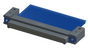 NM-234-085-161-THAA - Nano-miniature D-shaped I/O connector with mounting holes, 2 rows with 85 contacts, and threaded holes for attachment hardware. (Plug)