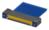 NM-242-051-261-THAA - Nano-miniature D-shaped I/O connector with mounting holes, 2 rows with 51 contacts, and threaded holes for attachment hardware. (Receptacle)