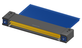 NM-242-085-261-THAA - Nano-miniature D-shaped I/O connector with mounting holes, 2 rows with 85 contacts, and threaded holes for attachment hardware. (Receptacle)