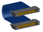 NM-2J4-051-SS1-JJAA - Nano-miniature D-shaped I/O jumper cable with 2 rows and 51 contacts and four turning jackscrews (2 per connector).