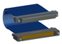 NM-2J4-069-PS1-JJAA - Nano-miniature D-shaped I/O jumper cable with 2 rows and 69 contacts and four turning jackscrews (2 per connector).