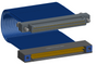NM-2J4-069-PS1-JTAA - Nano-miniature D-shaped I/O jumper cable with 2 rows and 69 contacts and two turning jackscrews on the plug and two threaded holes on the receptacle.