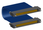 NM-2J4-069-SS1-JJAA - Nano-miniature D-shaped I/O jumper cable with 2 rows and 69 contacts and four turning jackscrews (2 per connector).