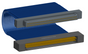 NM-2J4-085-PS1-00AA - Nano-miniature D-shaped I/O jumper cable with 2 rows and 85 contacts and no attachment hardware.