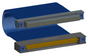NM-2J4-085-PS1-TTAA - Nano-miniature D-shaped I/O jumper cable with 2 rows and 85 contacts and four threaded holes (2 per connector).