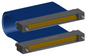 NM-2J4-085-SS1-JJAA - Nano-miniature D-shaped I/O jumper cable with 2 rows and 85 contacts and four turning jackscrews (2 per connector).