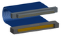 NM-2J4-091-PS1-00AA - Nano-miniature D-shaped I/O jumper cable with 2 rows and 91 contacts and no attachment hardware.