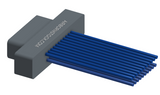 NM-212-021-161-00AA - Nano-miniature D-shaped I/O connector, 2 rows of 21 contacts, and no hardware. (Plug)