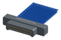 NM-213-031-161-00AA - Nano-miniature D-shaped I/O connector, 2 rows of 31 contacts, and no hardware. (Plug)