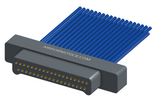 NM-212-037-161-00AA - Nano-miniature D-shaped I/O connector, 2 rows of 37 contacts, and no hardware. (Plug)