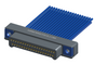 NM-213-037-161-THAA - Nano-miniature D-shaped I/O connector, 2 rows of 37 contacts, and threaded holes for attachment hardware. (Plug)