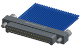 NM-213-051-161-JCAA - Nano-miniature D-shaped I/O connector, 2 rows of 51 contacts, and turning jackscrew attachment hardware. (Plug)