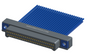 NM-213-051-161-THAA - Nano-miniature D-shaped I/O connector, 2 rows of 51 contacts, and threaded holes for attachment hardware. (Plug)
