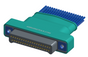 NM-253-037-161-THAA - Nano-miniature D-shaped I/O connector with a factory installed backshell, 2 rows of 37 contacts, and threaded holes for attachment hardware. (PLug)