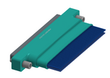 NM-252-091-161-JCAA - Nano-miniature D-shaped I/O connector with a factory installed backshell, 2 rows of 91 contacts, and turning jackscrew attachment hardware. (Plug)