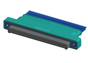 NM-253-091-161-THAA - Nano-miniature D-shaped I/O connector with a factory installed backshell, 2 rows of 91 contacts, and threaded holes for attachment hardware. (PLug)