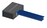 NM-225-009-261-THAA - Nano-miniature D-shaped I/O connector, 2 rows of 9 contacts, and threaded holes for attachment hardware. (Receptacle)