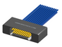NM-223-021-261-00AA - Nano-miniature D-shaped I/O connector, 2 rows of 21 contacts, and no hardware. (Receptacle)