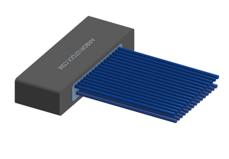 NM-222-031-261-00AA - Nano-miniature D-shaped I/O connector, 2 rows of 31 contacts, and no hardware. (Receptacle)
