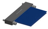NM-222-069-261-JCAA - Nano-miniature D-shaped I/O connector, 2 rows of 69 contacts, and turning jackscrew attachment hardware.