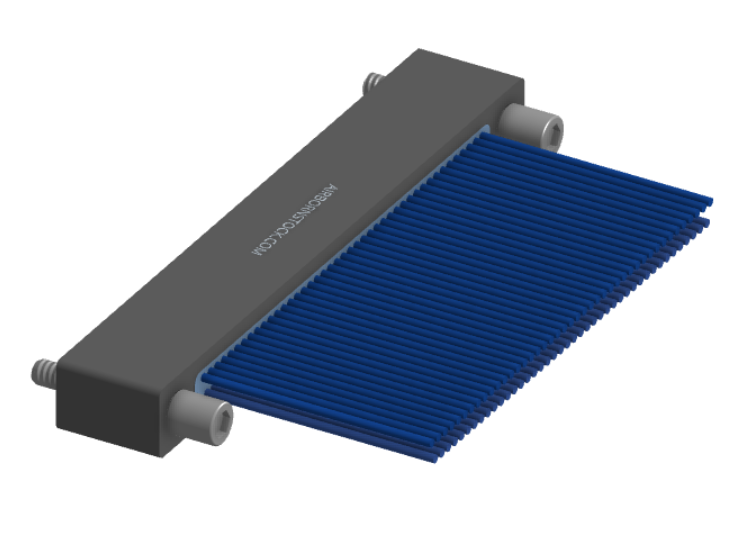NM-225-085-261-JCAA - Nano-miniature D-shaped I/O connector, 2 rows of 85 contacts, and turning jackscrew attachment hardware.