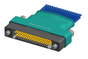 NM-263-037-261-JCAA - Nano-miniature D-shaped I/O connector, 2 rows of 37 contacts, and turning jackscrew attachment hardware.