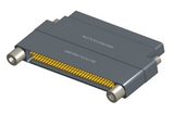 NMCS-2S5-065-PJRT - Nano-D Connector Saver, 65 contacts, titanium body material, and plug with turning jackscrew attachment hardware and receptacle with threaded holes.