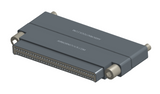 NMCS-2S5-069-PTRJ - Nano-D Connector Saver, 69 contacts, titanium body material, and plug with threaded holes and receptacle with turning jackscrew hardware.